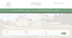 Desktop Screenshot of campdencottages.co.uk